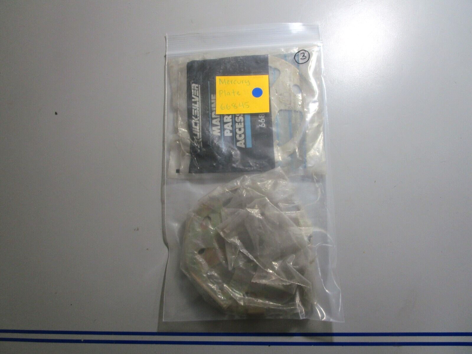 *NEW OEM* 0810 Mercury Quicksilver Plate 66845