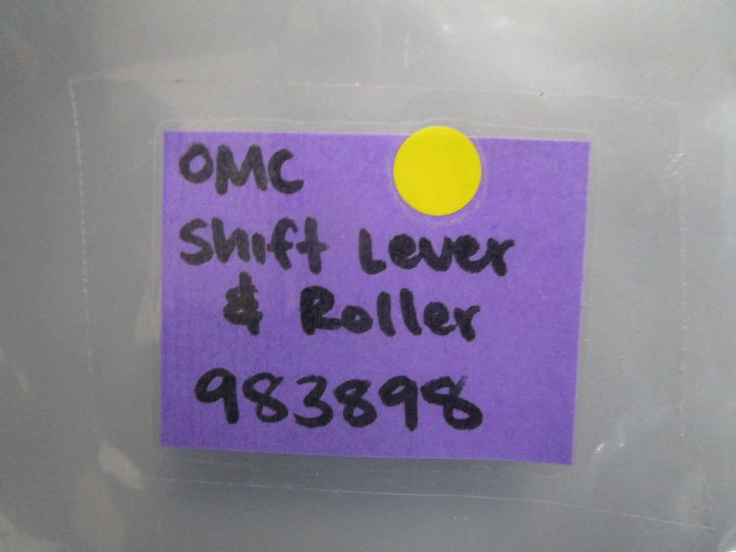 *NEW OEM* 0820 OMC Johnson Evinrude Shift Lever & Roller 983898 0983898 911724