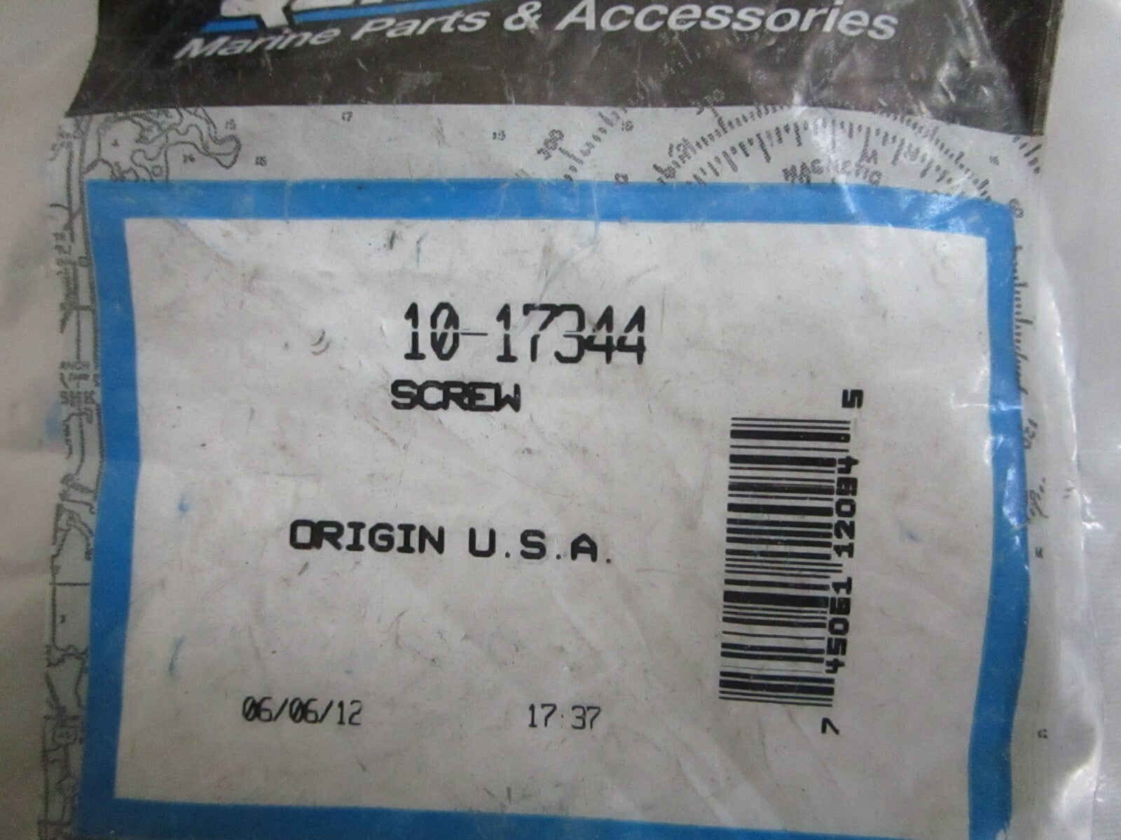 *NEW OEM* (LOT OF 4) 0810 Mercury Quicksilver Screw 10-17344