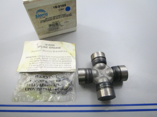 NEW 18-2102 Replaces: Mercruiser 75832A2 Sierra U-Joint 0810
