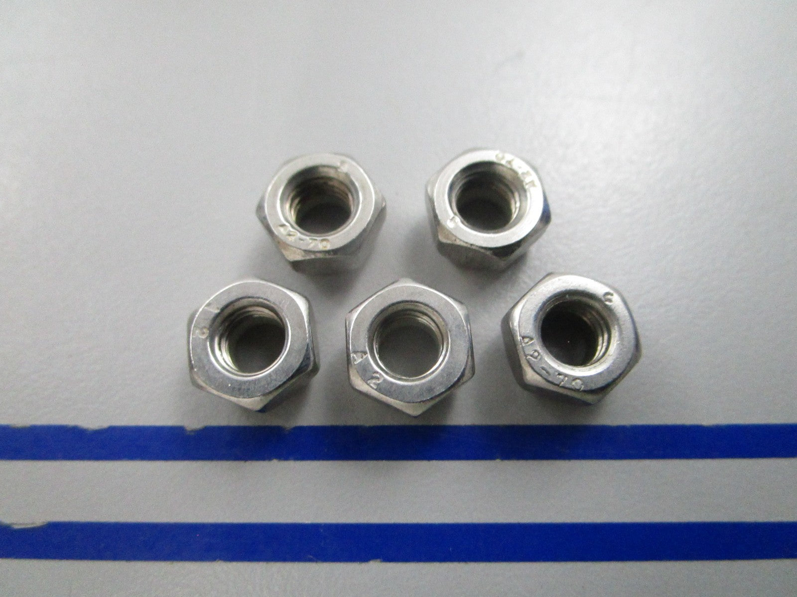NEW OEM (LOT OF 5) 11-401386 Mercury Quicksilver Nut 0810