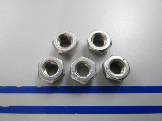 NEW OEM (LOT OF 5) 11-401386 Mercury Quicksilver Nut 0810
