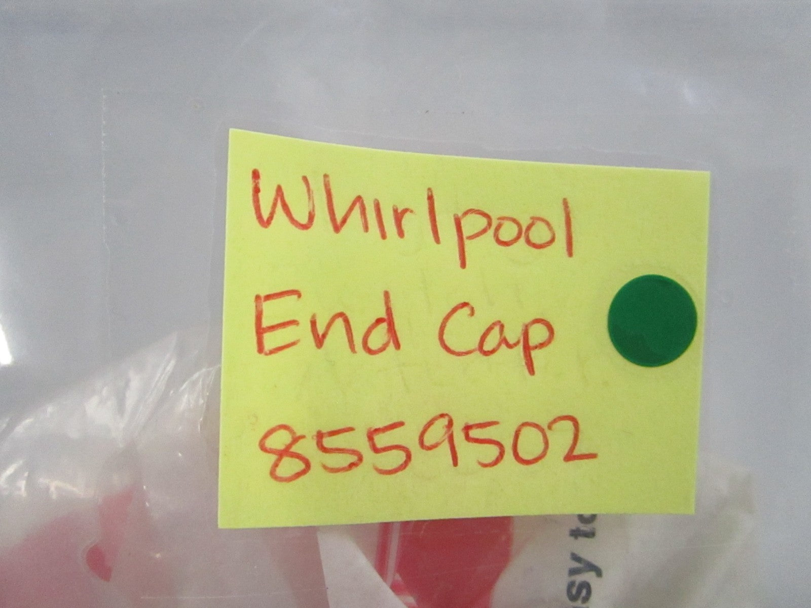 NEW OEM 8559502 Whirlpool End Cap 0810