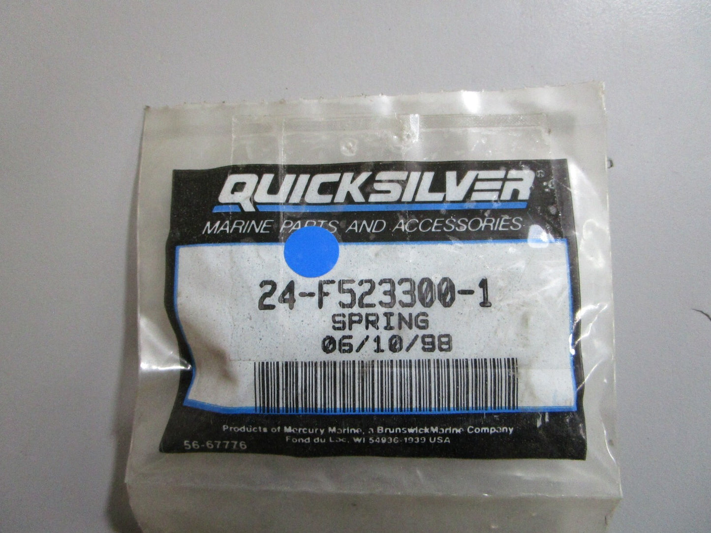 *NEW OEM* 0810 Mercury Quicksilver Spring 24-F523300-1