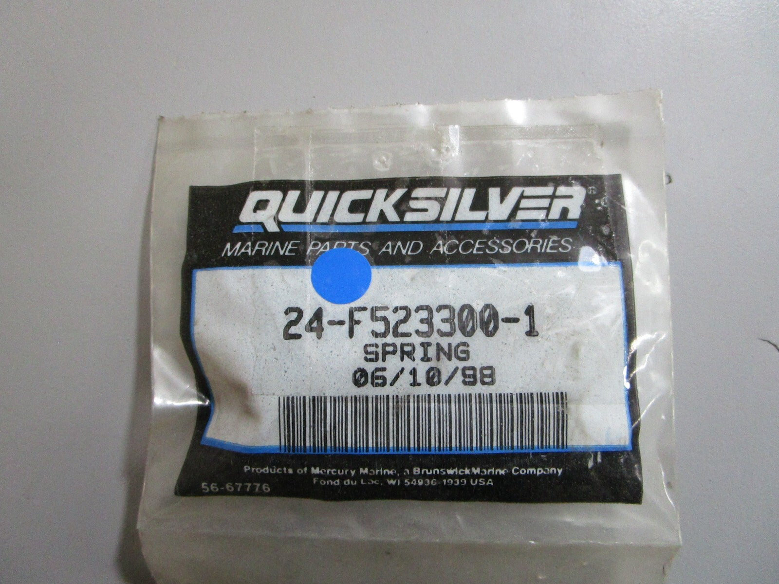 *NEW OEM* 0810 Mercury Quicksilver Spring 24-F523300-1