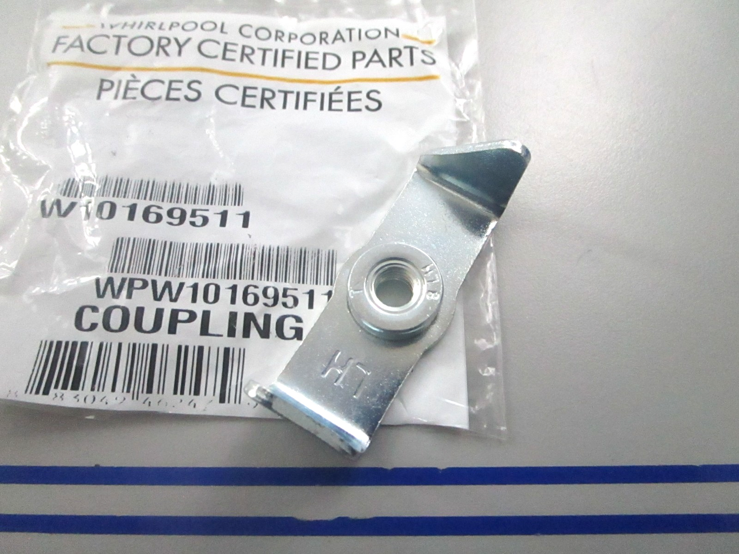 *NEW OEM* 0810 Whirlpool Coupling WPW10169511 W10169511