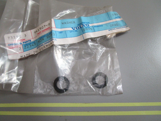 *NEW OEM* (LOT OF 2) 0810 Volvo Penta Washer 941907