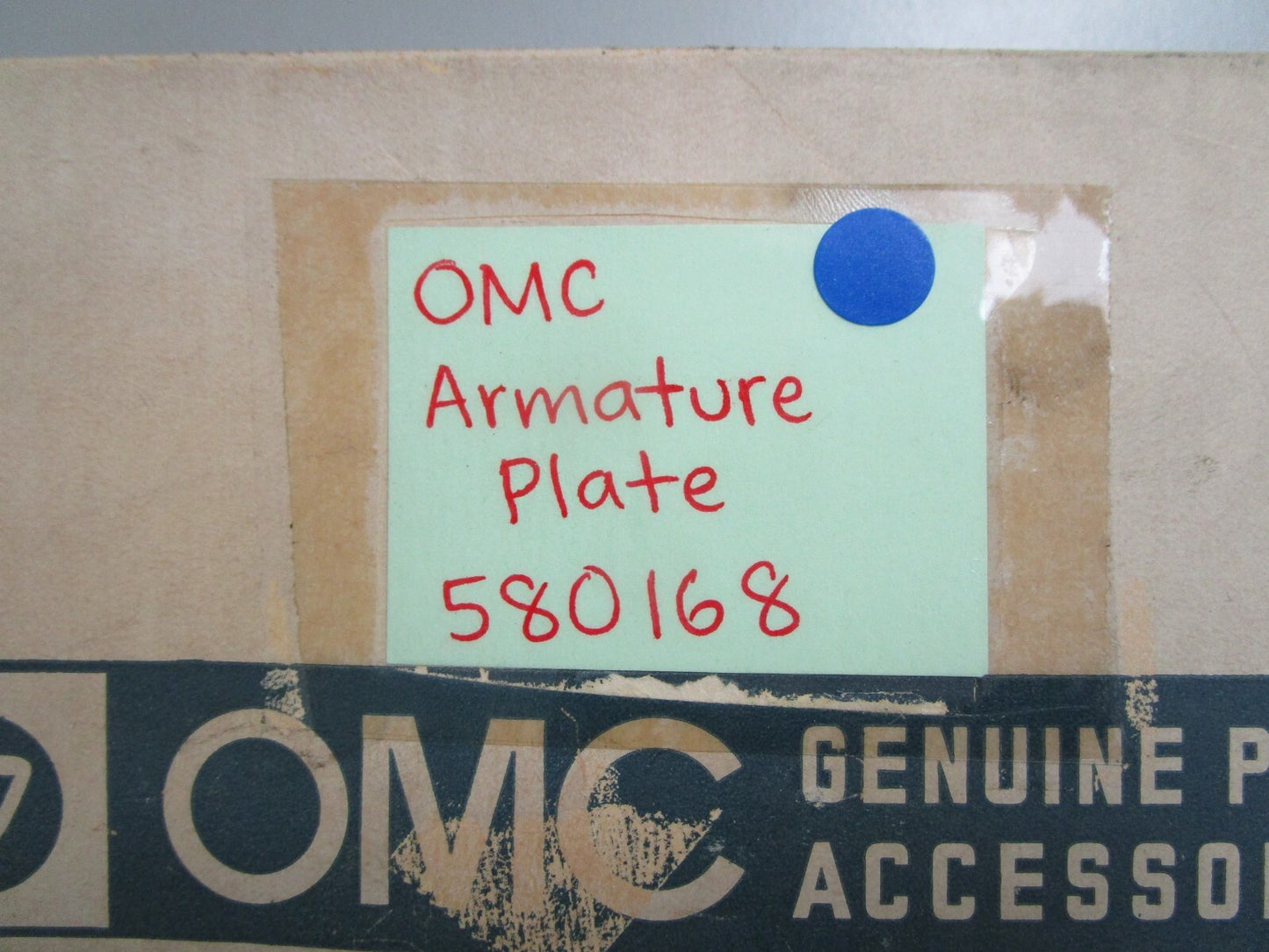 *NEW OEM* 0820 OMC Johnson Evinrude Armature Plate 580168 0580168