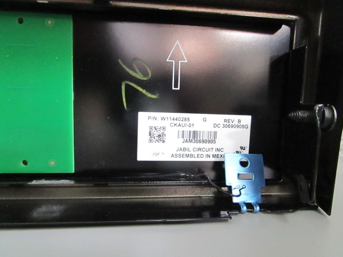 Whirlpool NEW OEM Oven Control Panel W11600634 KitchenAid KOCE500 NOS 0820