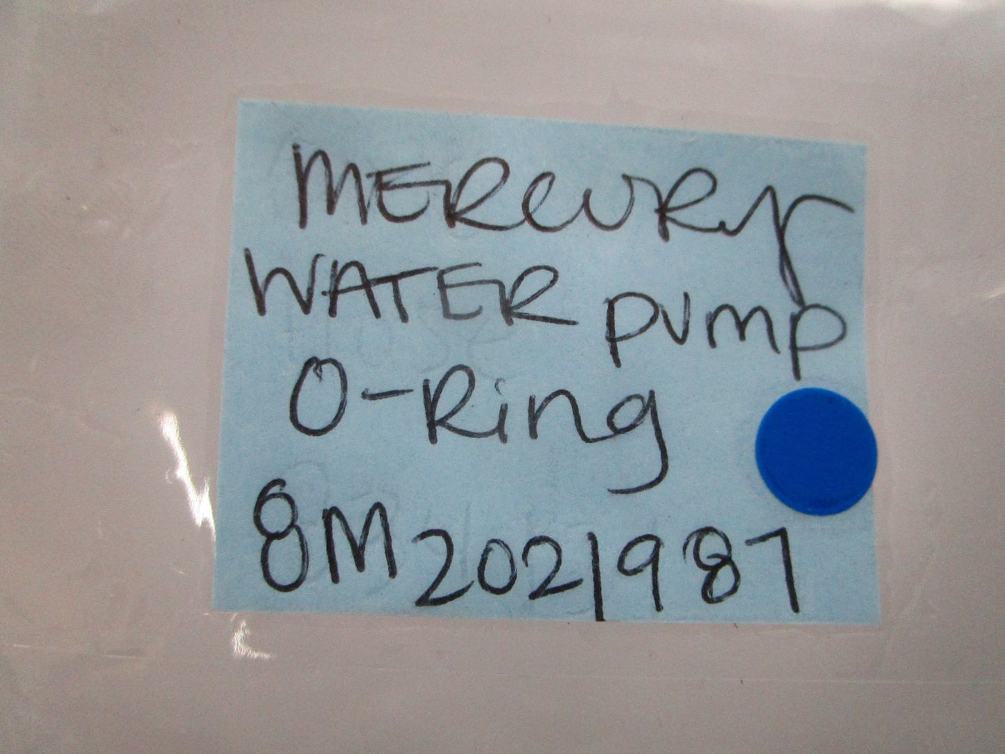 *NEW OEM* 0810 Mercury Quicksilver Water Pump O-Ring 8M2021987