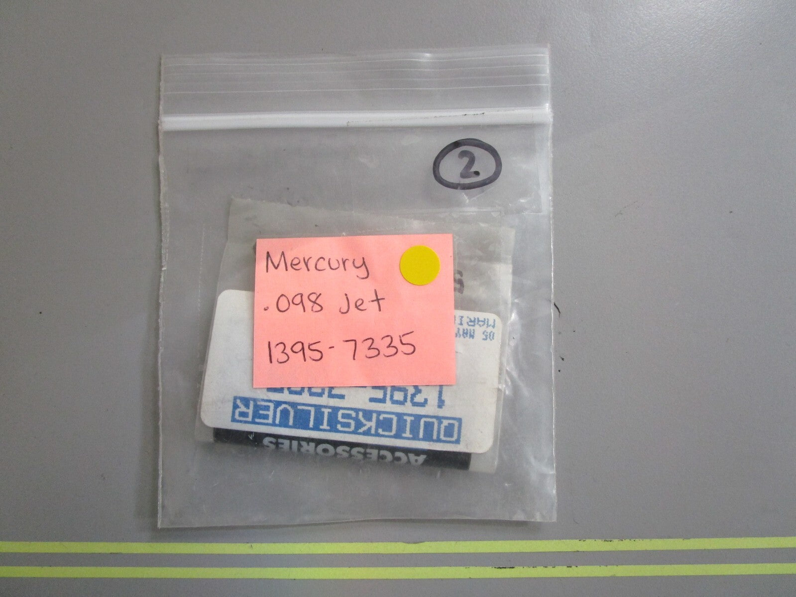 *NEW OEM* 0810 Mercury Quicksilver .098 Jet 1395-7335