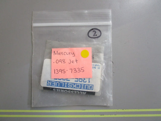 *NEW OEM* 0810 Mercury Quicksilver .098 Jet 1395-7335