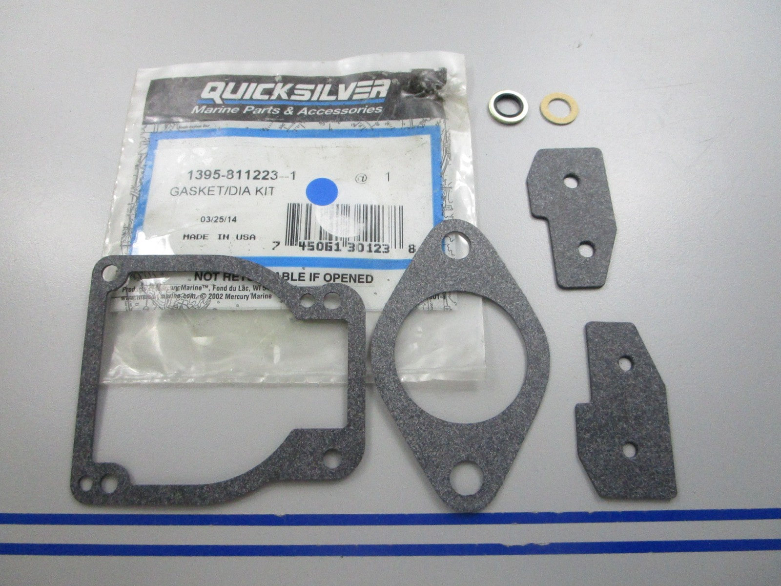 NEW OEM 1395-8112231 Mercury Quicksilver Gasket Kit 0810