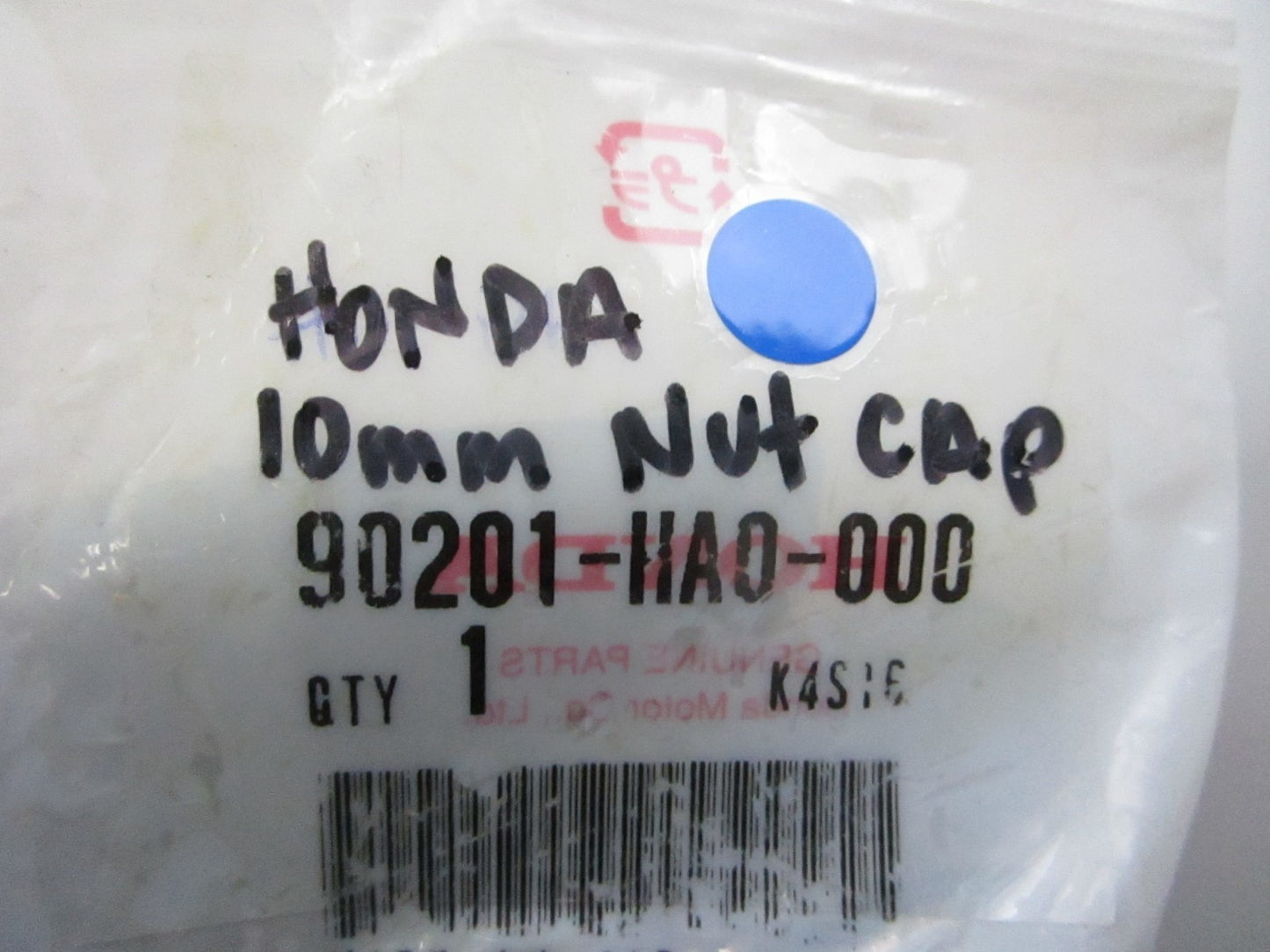 *NEW OEM* 0810 Honda 10mm Nut Cap 90281-HA0-000