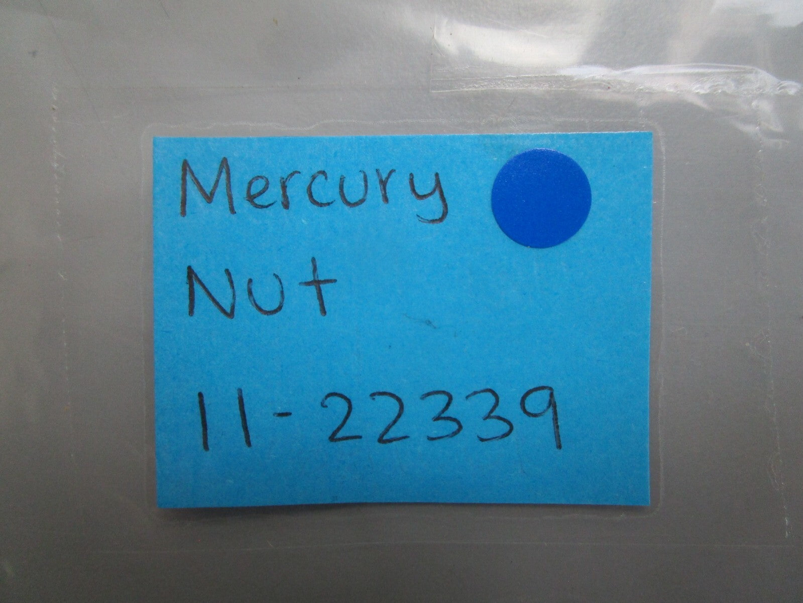 *NEW OEM* (LOT OF 5) 0720 Mercury Quicksilver Nut 11-22339