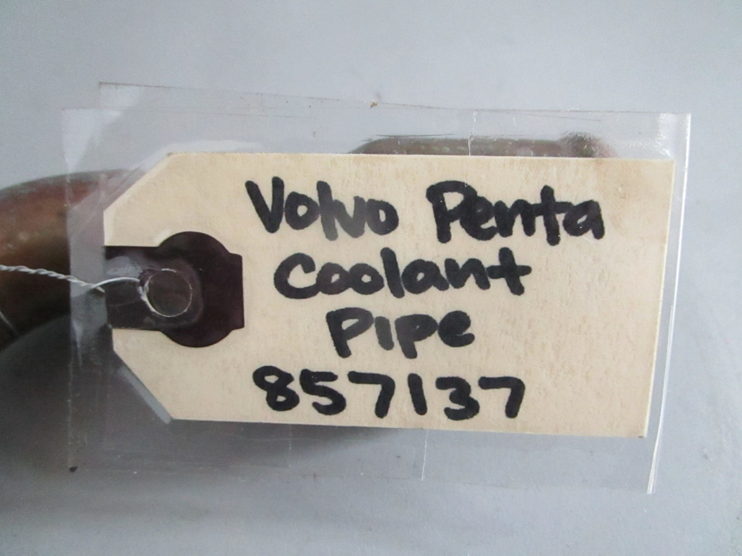 NEW OEM 857137 Volvo Penta Coolant Pipe 0820