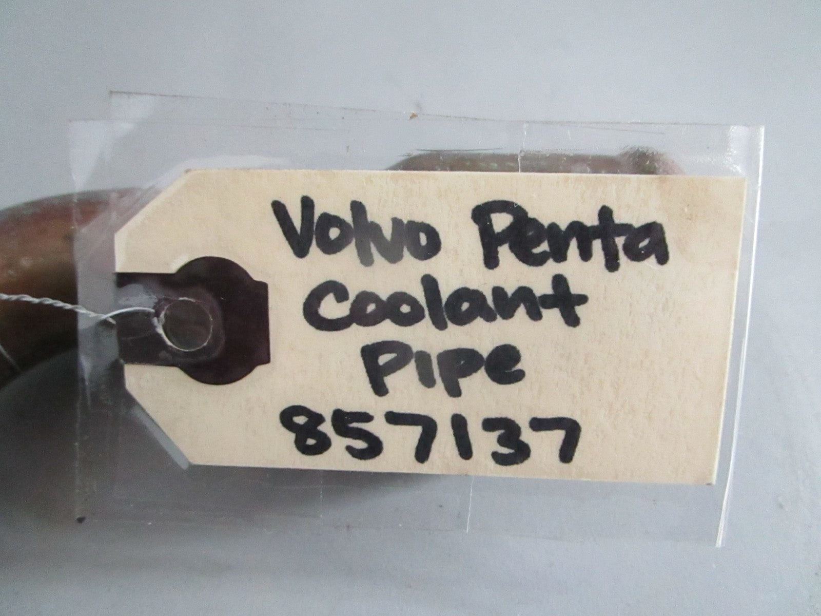 NEW OEM 857137 Volvo Penta Coolant Pipe 0820