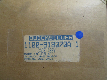 *NEW OEM* 0810 Mercury Quicksilver Cage Assembly 1100-818070A 1