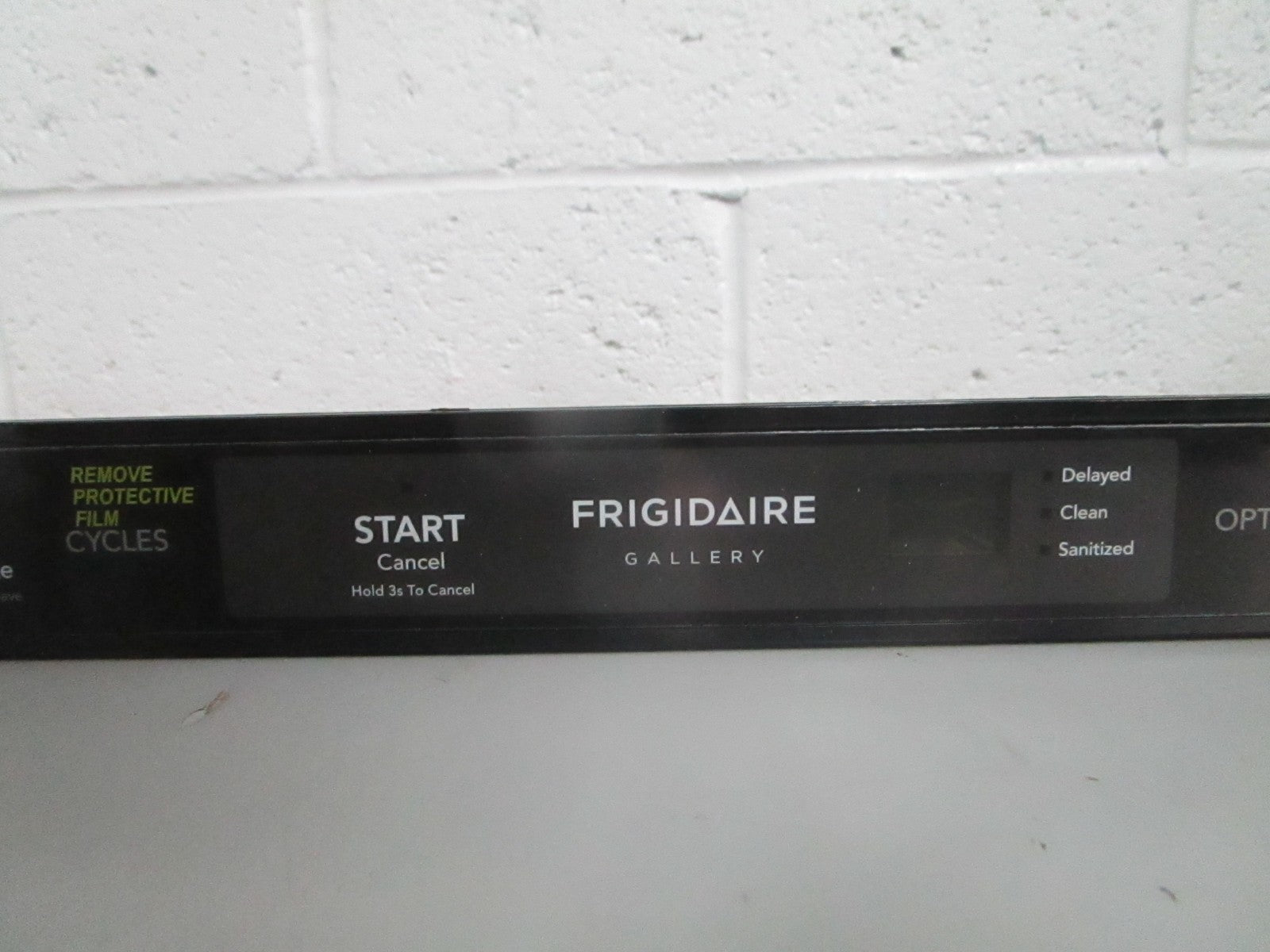 *NEW OEM* 0820 Electrolux Frigidaire Dishwasher Console Assy 5304520552