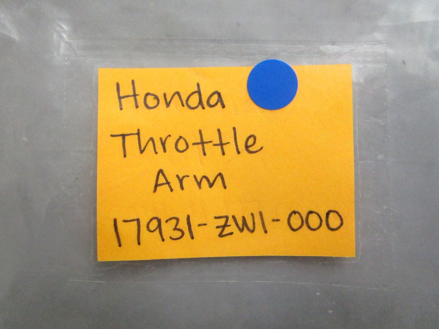 *NEW OEM* 0820 Honda Throttle Arm 17931-ZW1-000