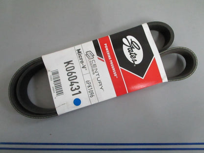 NEW K060431 Gates Century Series Micro-V Serpentine Belt 0820