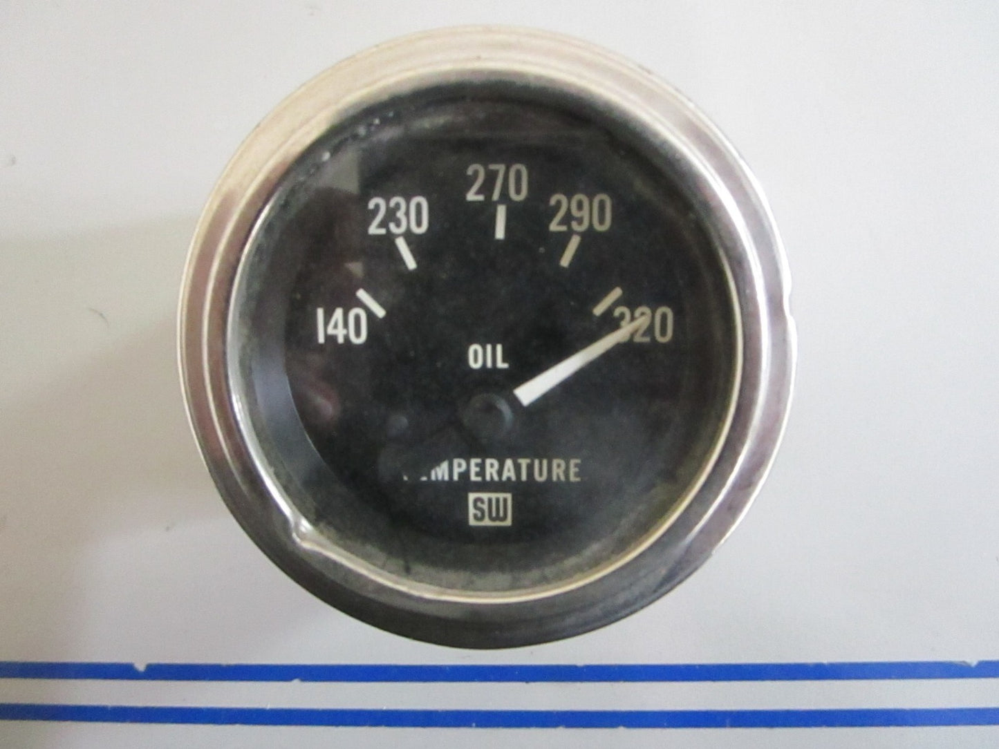 *NEW* 0820 Stewart Warner Oil Temperature Gauge 82308