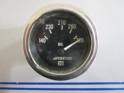 *NEW* 0820 Stewart Warner Oil Temperature Gauge 82308