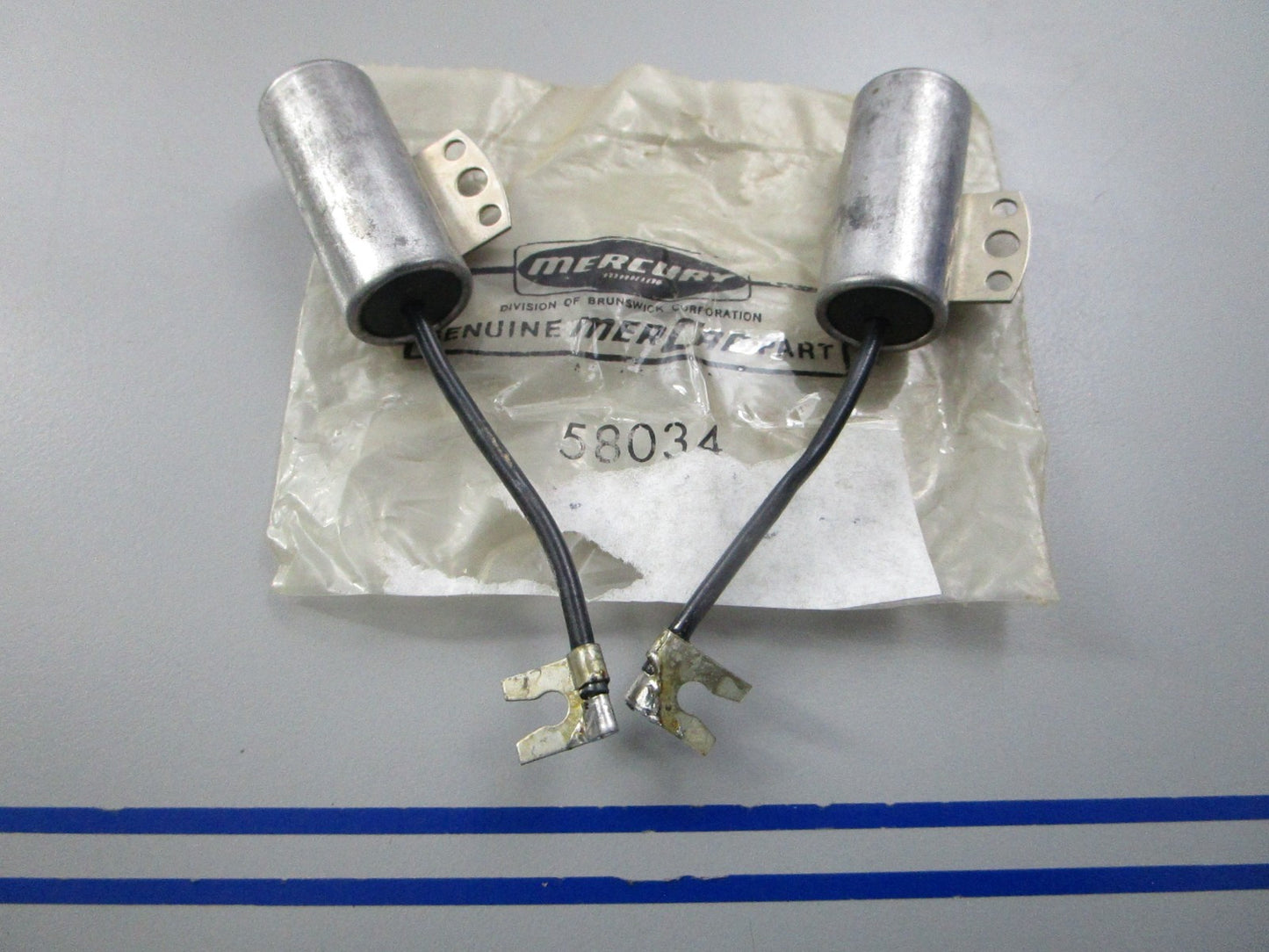 NEW OEM (LOT OF 2) 58034 Mercury Quicksilver Condenser 0810