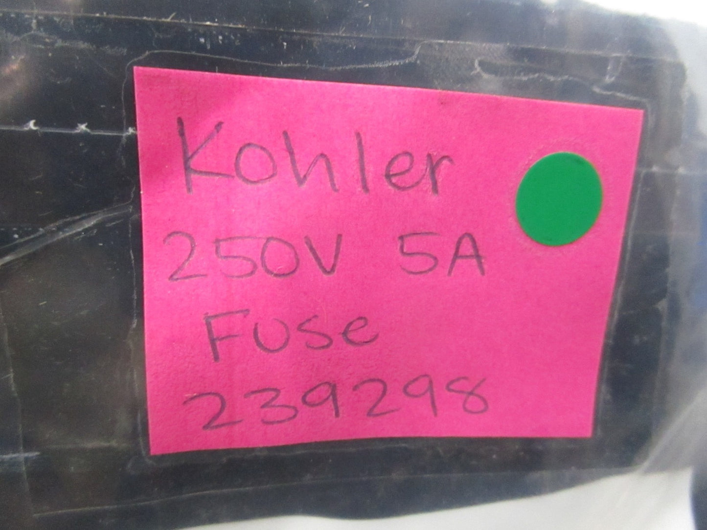 NEW OEM 239298 Kohler 250V 5A Fuse 0810