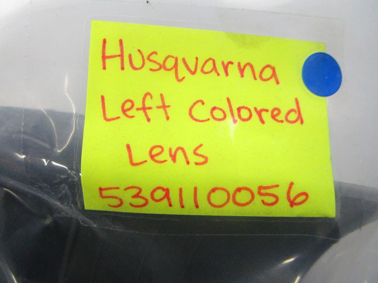 NEW OEM 539110056 Husqvarna Left Colored Lens 0810