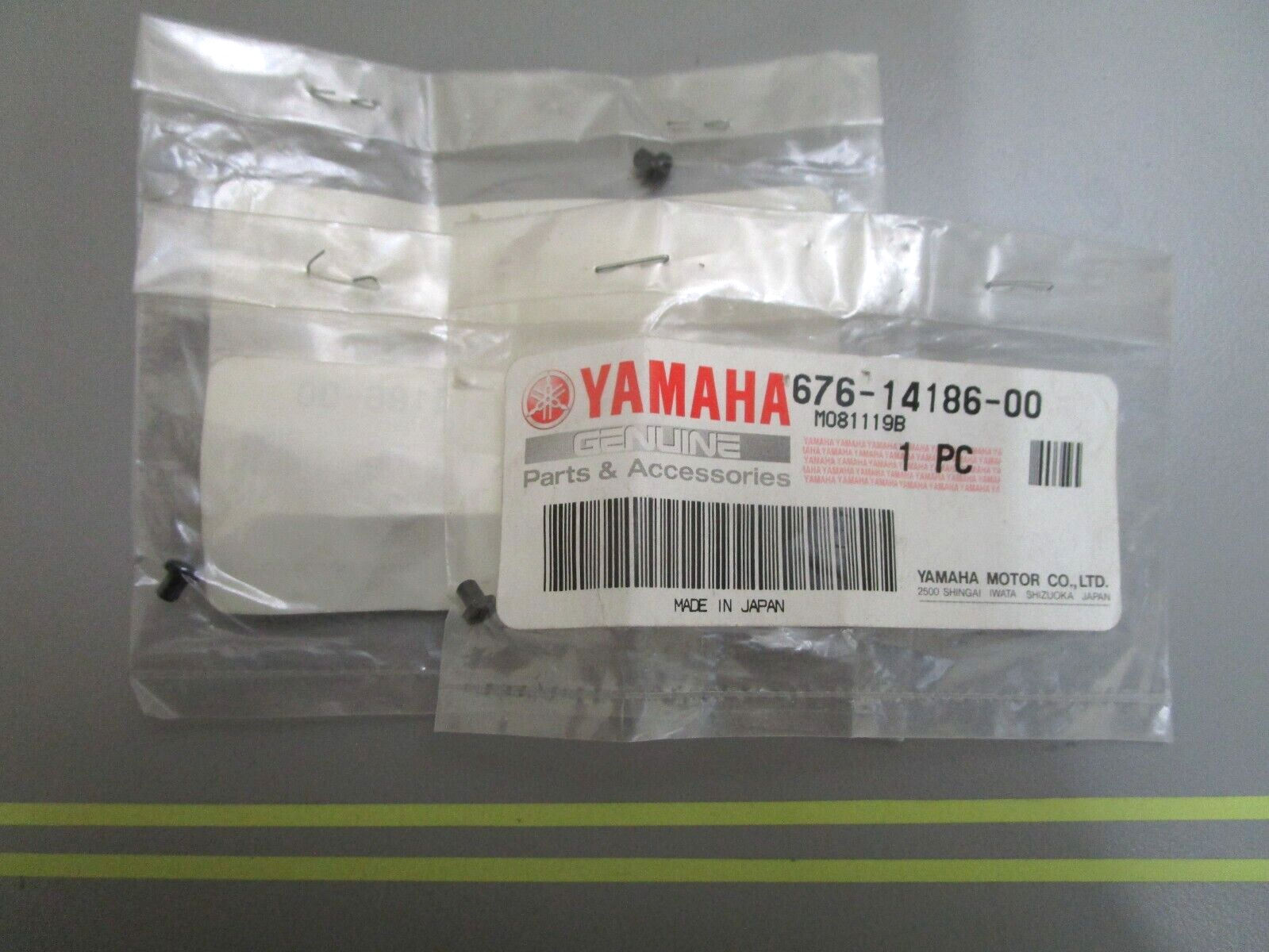 *NEW OEM* (LOF OF 3) 0810 Yamaha Float Pin 676-14186-00