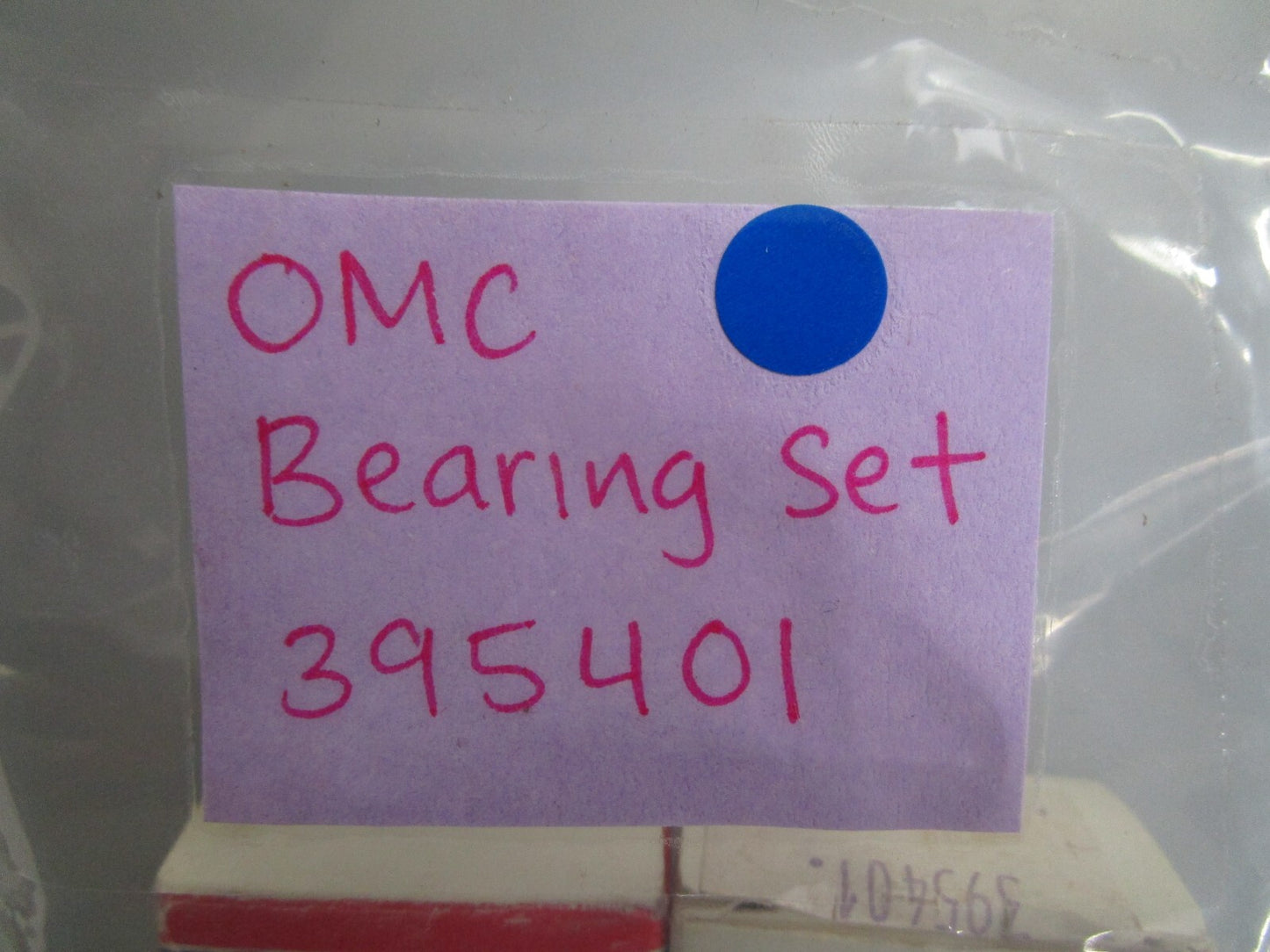 *NEW OEM* 0820 OMC Johnson Evinrude Bearing Set 395401 0395401