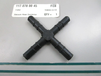 NEW OEM 1170780045 Mercedes-Benz Vacuum Hose Connector 0810