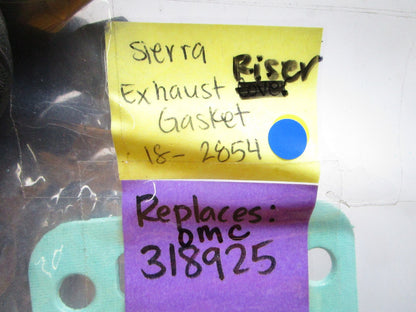 *NEW* 0810 Sierra Exhaust Riser Gasket 18-2854 Replaces: Mercury 318925