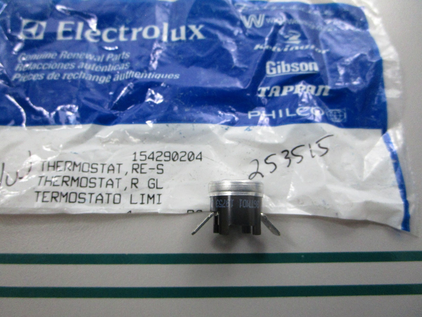 NEW OEM 154290204 Electrolux Thermostat 0810