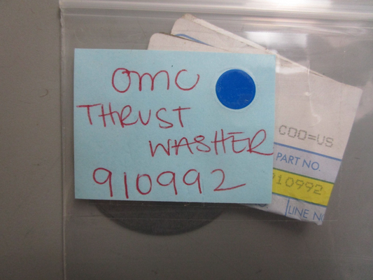 *NEW OEM* 0770 OMC Johnson Evinrude Thrust Washer 910992 0910992