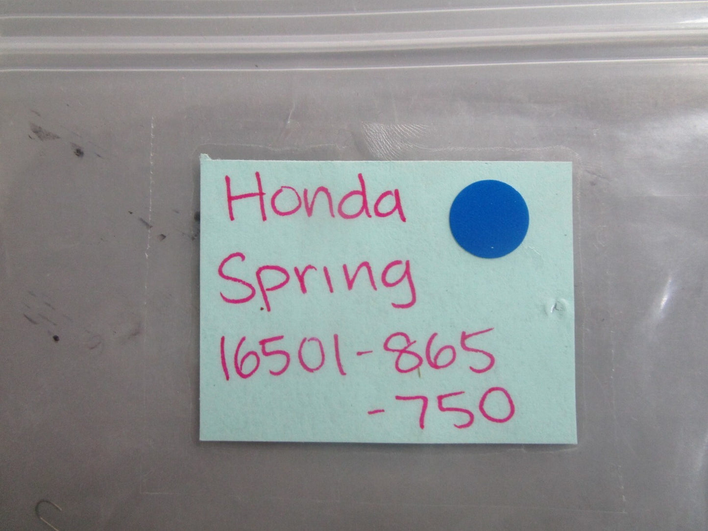 *NEW OEM* 0810 Honda Spring 16501-865-750