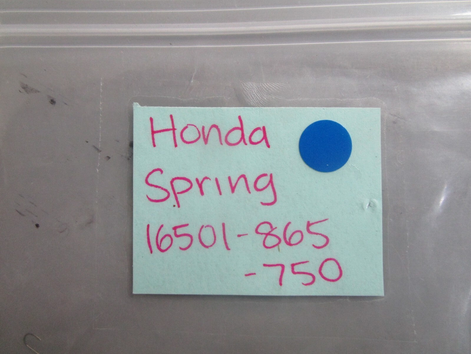 *NEW OEM* 0810 Honda Spring 16501-865-750