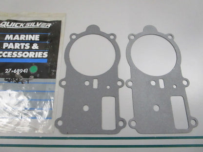NEW OEM (LOT OF 2) 27-68941 Mercury Quicksilver Gasket 0810
