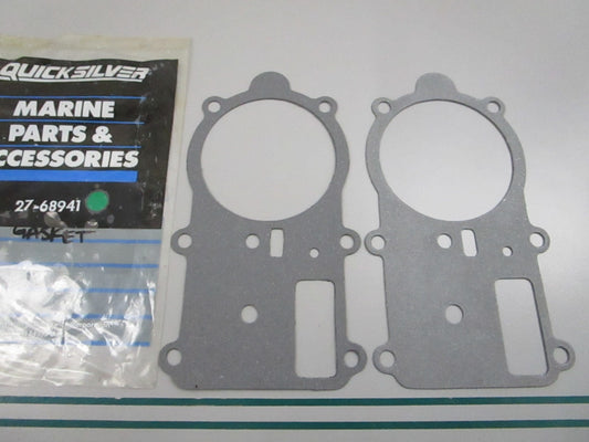 NEW OEM (LOT OF 2) 27-68941 Mercury Quicksilver Gasket 0810