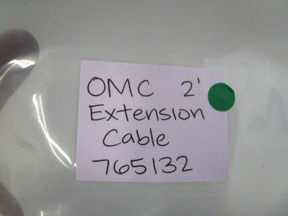 NEW OEM 765132 0765132 OMC Johnson Evinrude 2' Extension Cable 0810