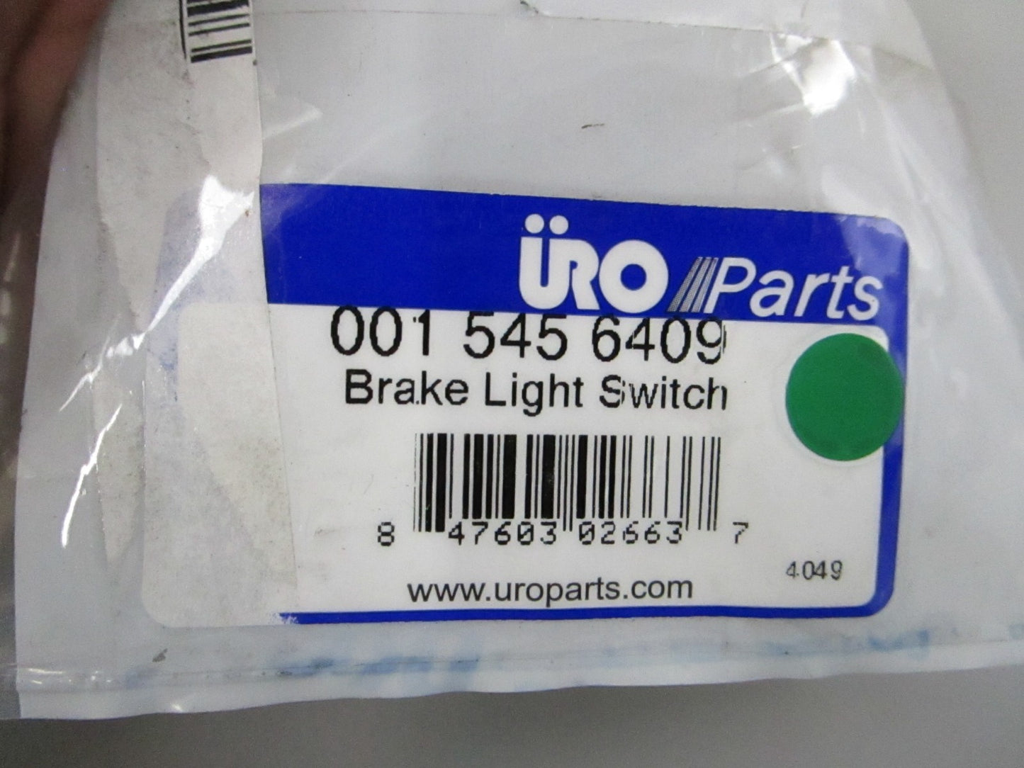 NEW 001 545 6409 URO Parts Brake Light Switch 0810