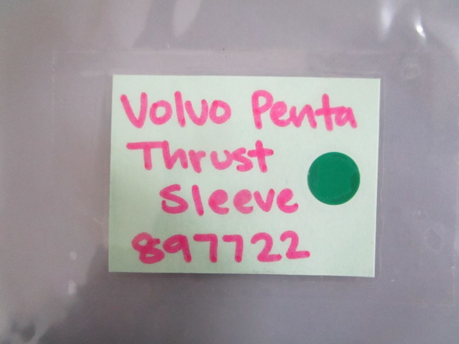 NEW OEM 897722 Volvo Penta Thrust Sleeve 0820