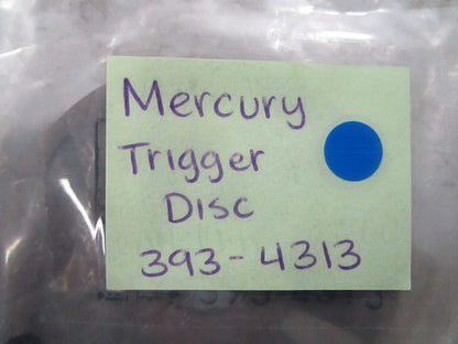 *NEW OEM* 0810 Mercury Quicksilver Trigger Disc 393-4313