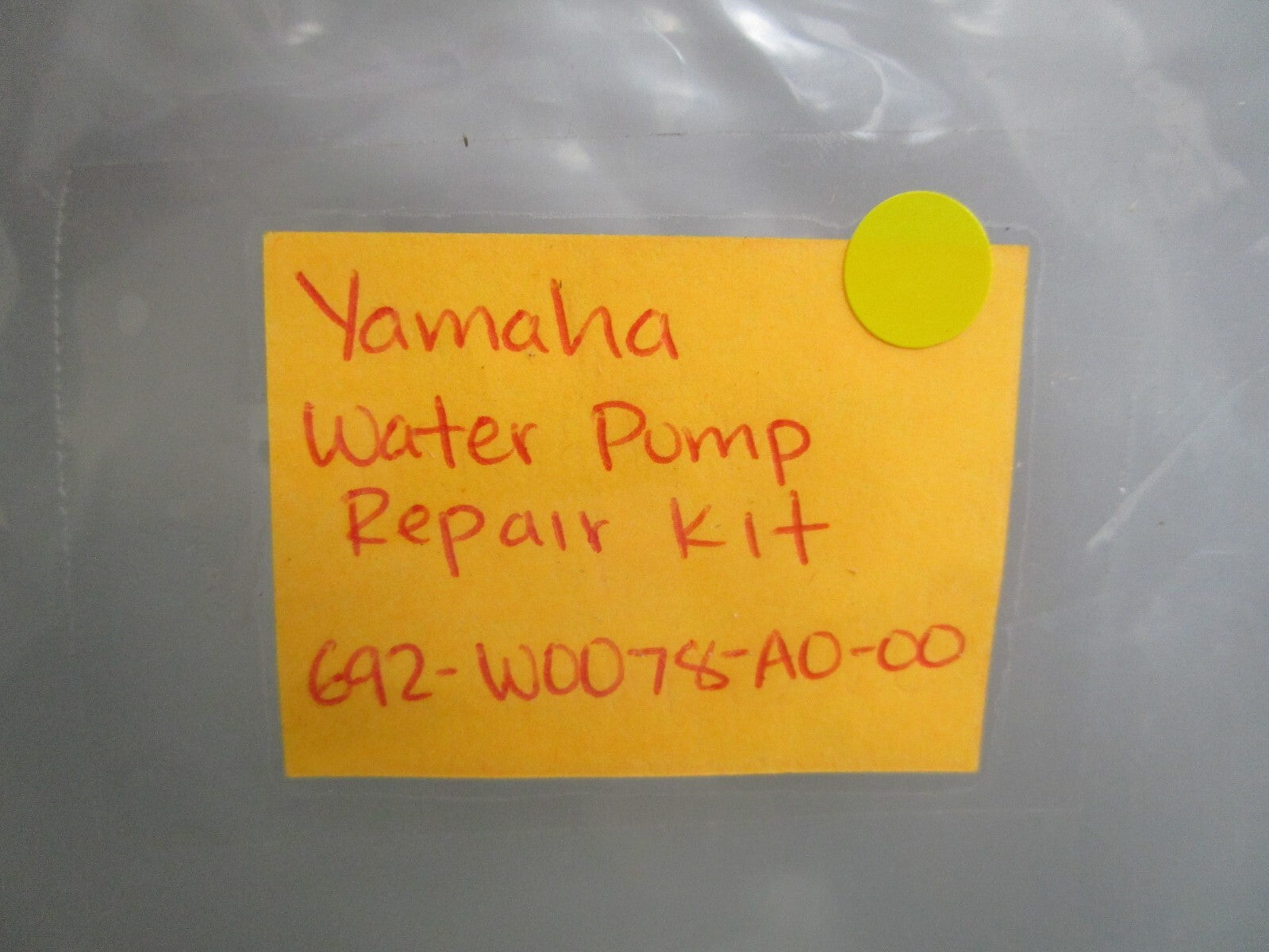 *NEW OEM* 0820 Yamaha Water Pump Repair Kit 692-W0078-A0-00