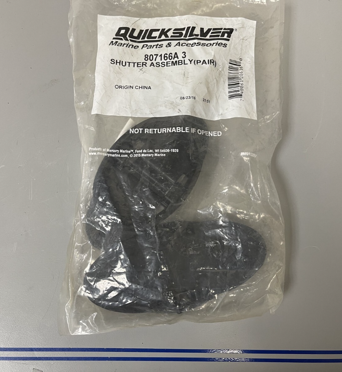 *NEW OEM* 0670 Mercury Quicksilver Shutter Assembly 807166A3