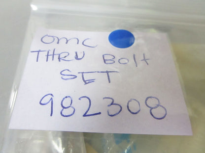 *NEW OEM* 0770 OMC Johnson Evinrude Thru Bolt Set 982308 0982308