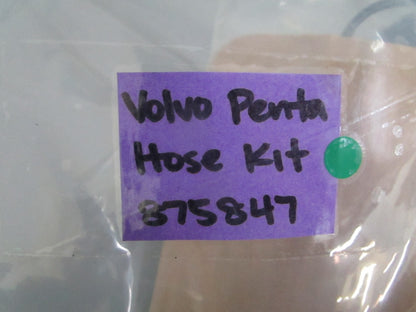 NEW OEM 875847 Volvo Penta Hose Kit 0820