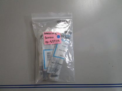 *NEW OEM* (LOT OF 6) 0720 Mercury Quicksilver Screw 10-53728