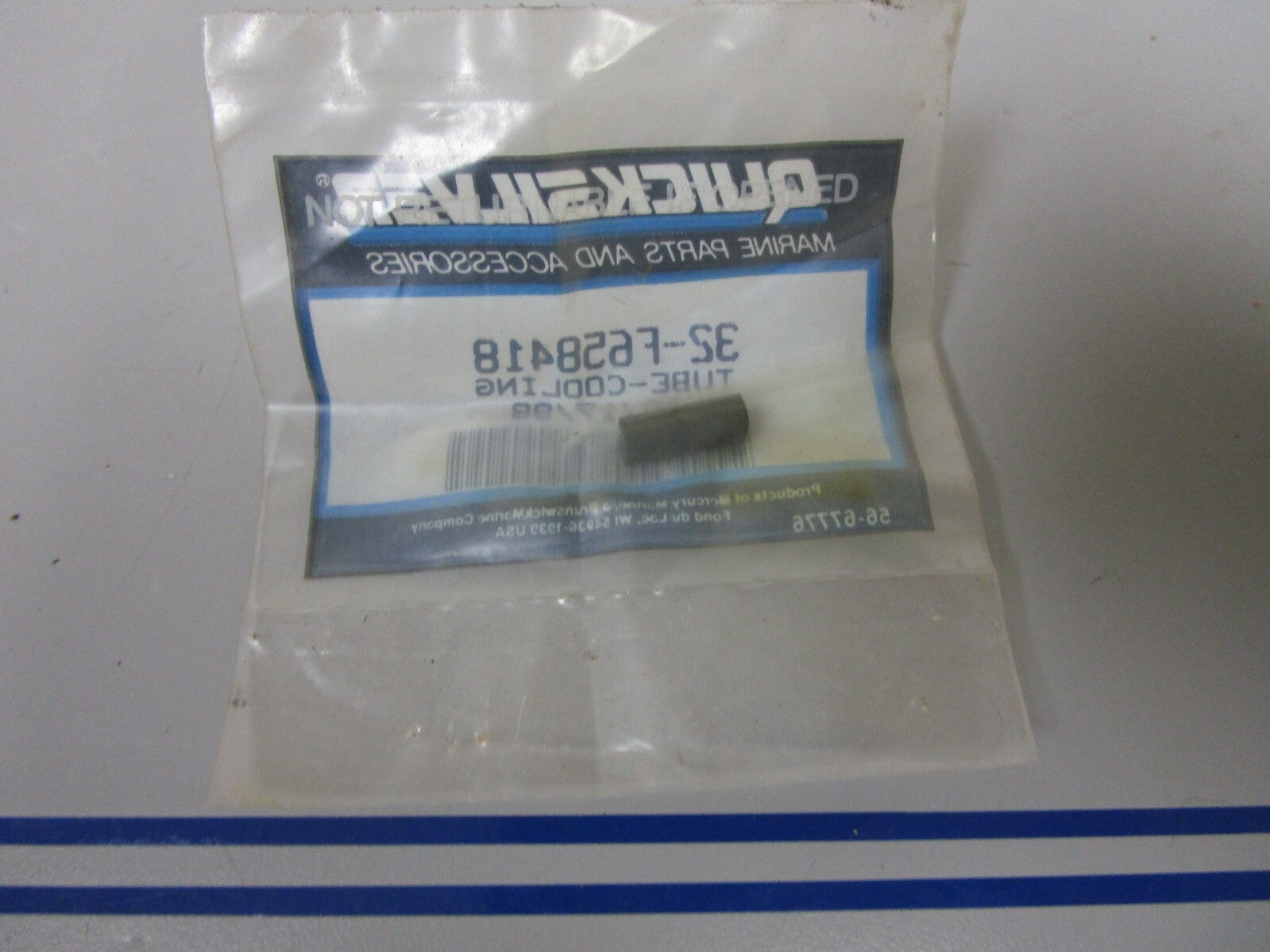 *NEW OEM* 0810 Mercury Quicksilver Cooling Tube 32-F658418